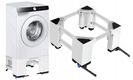 Podstawa pralki NIUXX z kółkami hamulcowymi, regulowana 27,2 cm POWYSTAWOWY