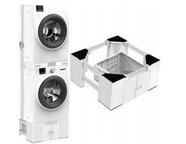 Niuxx Podstawa pod pralkę 63-69cm z kółkami regulowana 400kg UŻYWANY