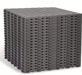 20 sztuk podłóg garażowych z PCW, 40 x 40 cm, płytki garażowe 18mm