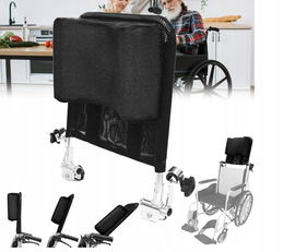 Zagłówek do wózka inwalidzkiego, regulowane Podparcie szyi typu U
