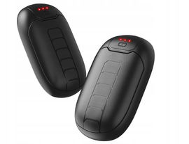 Magnetyczne ogrzewacze do rąk, akumulatorowe, 2 sztuki6000 mAh, 12 godzin