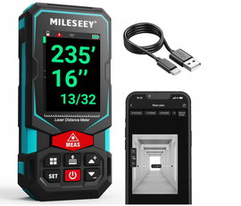 MiLESEEY S7 Dalmierz Laserowy z Kamerą 100m IP65 2mm APP USZKODZONY