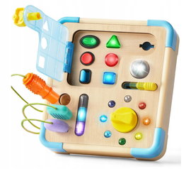 lalalark Montessori sensoryczna zabawka edukacyjna POWYSTAWOWY