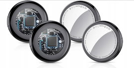 LOKALIZATOR GPS KLUCZY INTELIGENTNY ŚLEDZENIE BAGAŻU BRELOK TUKIO 4 SZT