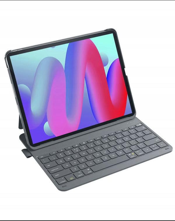 Inateck BK2007 Bluetooth Szary iPad Air 117th M3 2025 iPad Air 11 QWERTZ