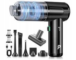 Odkurzacz ręczny, 25000Pa, mocny odkurzacz ręczny, 4-w-1 POWYSTAWOWY