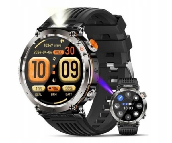 Smartwatch Sportowy HT30 L024-5 52mm 1,7 cala 600mAh