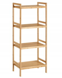 Regał bambusowy, szafka łazienkowa 5 x 31,5 x 111 cm SONGMICS BCB074N01