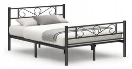 Łóżko 2-osobowe, metalowe łóżko 190 x 140 cm VASAGLE RMB063B01 POWYSTAWOWY