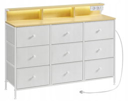 Komoda, szafka do przechowywania 33,5 x 114 x 84 cm SONGMICS LTS519W02