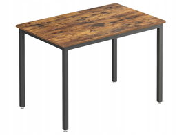 VASAGLE Stół jadalny, stół kuchenny, 100 x 60 x 75 cm USZKODZONY, KOLOR!