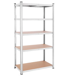 Regał 5-poziomowy, stalowy, 600 kg, 50 x 100 x 200 cm SONGMICS GLR050E01