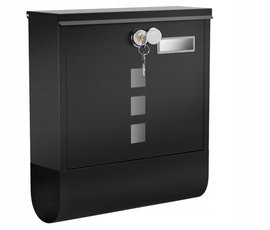 Skrzynka na listy ścienna, 10 x 30,8 x 33,8 cm, SONGMICS GMB020B02V1