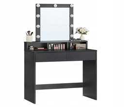 Toaletka, lustro LED, 3 regulowane kolory VASAGLE RDT114BC01