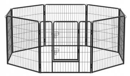 Wybieg dla szczeniąt dla psa 8 kratek każda 77 x 80 cm FEANDREA PPK88H