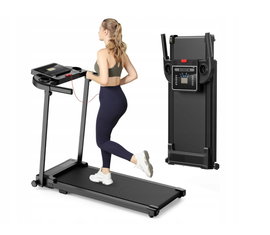 Bieżnia do biegania, chodzenia - do domu, składana, 10 km/h POWYSTAWOWY