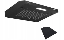 CIARRA CBCB6903 Okap kuchenny do instalacji pod szafką, 60 cm