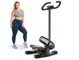 Stepper Sportsroyals Stepper schodowy z kierownicą stabilna konstrukcja