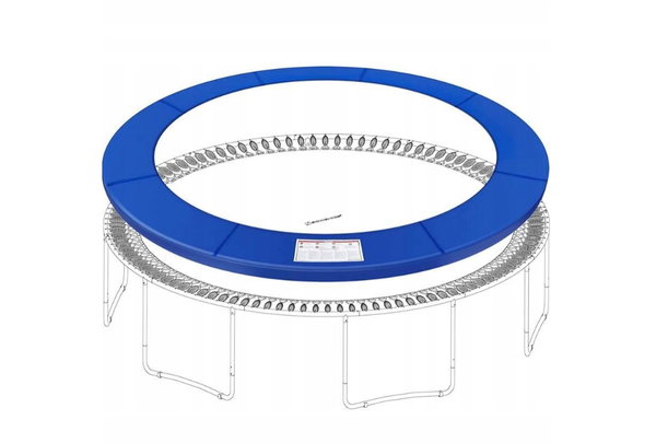 SONGMICS Pokrowiec ochronny na trampolinę Ø 305 cm SONGMICS STP10FT