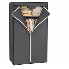 Szafa z materiału, szafa na ubrania 75 x 45 x 160 cm SONGMICS RYG83GY