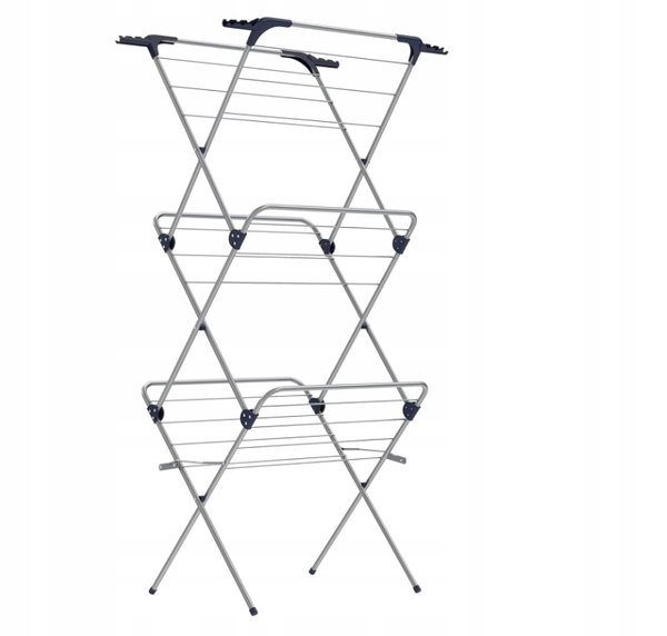 Suszarka do ubrań składana, kompaktowa 42x 62,5 x 150 cm SONGMICS LLR715G01