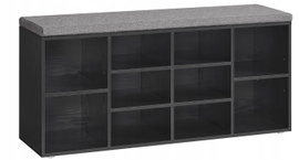 Ławka na buty z siedziskiem 30 x 104 x 48 cm VASAGLE LHS010B07