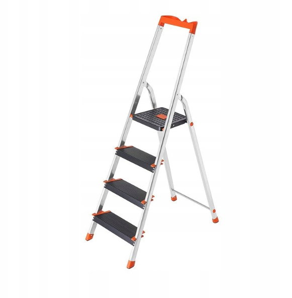 Drabina składana 44x83,5x143 cm SONGMICS GLT04BK