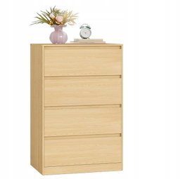 Komoda z 4 szufladami do sypialni 40 x 60 x 97,4 cm VASAGLE LTS614YJ01