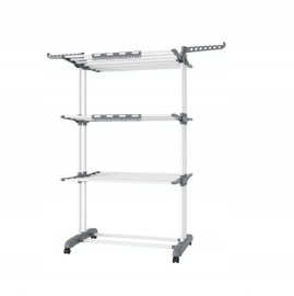 Suszarka wolnostojąca pionowa 173-173 cm x 73,5-128 cm SONGMICS LLR701W08