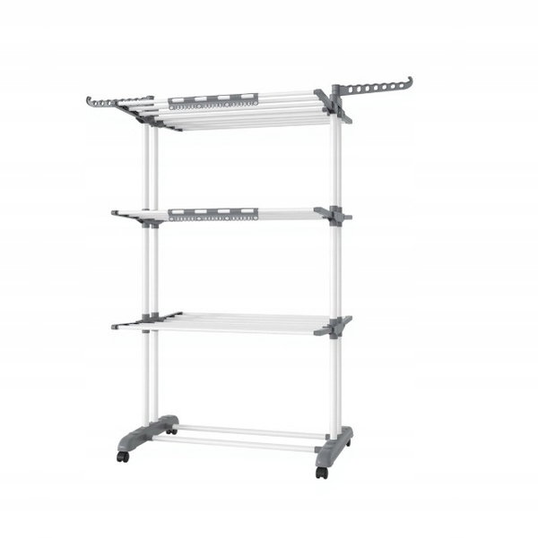 Suszarka wolnostojąca pionowa 173-173 cm x 73,5-128 cm SONGMICS LLR701W08