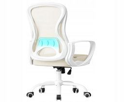 Ergonomiczny fotel biurowy, obrotowy z siatkową tkanin SONGMICS OBN043LH02