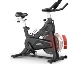 Rower treningowy PASYOU, rower stacjonarny do ćwiczeń w domu USZKODZONY
