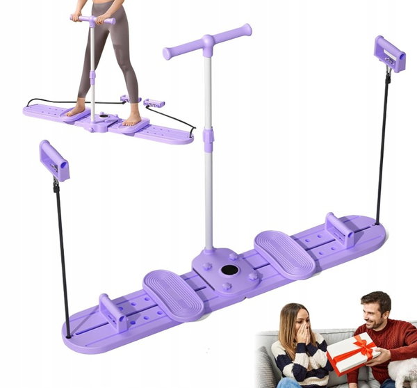 Wielofunkcyjna maszyna narciarska, deska do ćwiczeń brzucha 5 w 1, pilates