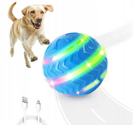 ALL FOR PAWS Interaktywna piłka LED dla psa na nudę Aktywowana ruchem