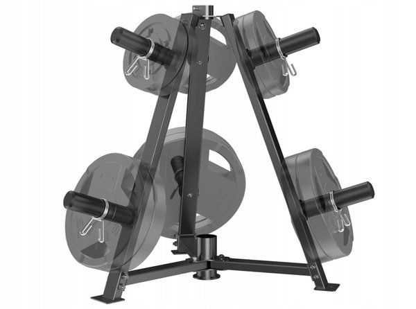 JX FITNESS Olimpijski stojak na talerze obciążeniowe z uchwytem