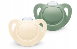Nuk 10176333 Smoczek, Beżowy/Zielony, 6-18 Miesięcy
