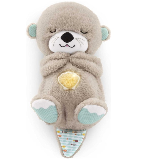 Fisher-Price Uspokajająca Wydra Przytulanka dla niemowląt POWYSTAWOWY