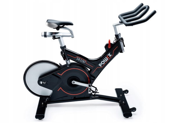POWRX Rower domowy z hamulcem magnetycznym, ergometr trenażer domowy