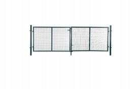 Brama ogrodowa z podwójną bramą, ogrodowa 310 x 150 cm SONGMICS GGD300G