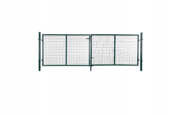 Brama ogrodowa z podwójną bramą, ogrodowa 310 x 150 cm SONGMICS GGD300G