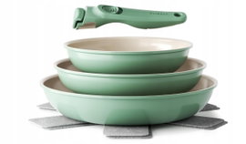 Zestaw patelni Redchef z powłoką nieprzywierającą średnica 20, 24, 28 cm