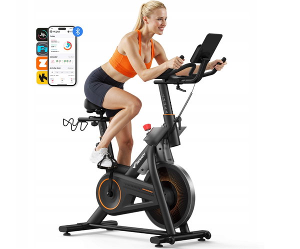 Rower treningowy magnetyczny spinningowy Merach MR-S29B1-EU POWYSTAWOWY