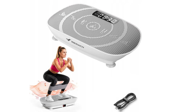Merach MR-2398 Wibracyjna platforma fitness, 10 prędkości, BT POWYSTAWOWY