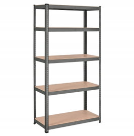 Regał 5-poziomowy, stalowy 875 kg, 40 x 90 x 180 cm SONGMICS GLR040G01