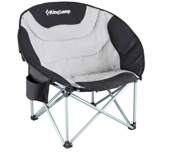 KingCamp Moon Chair Camping Składane krzesła ogrodowe, wytrzymałe
