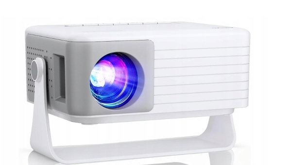 Mini Projektor AKIYO O1 2025 o jasności 15 000 lm 360° NIEPEŁNY KOMPLET