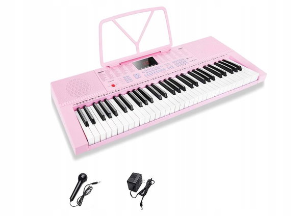 Keyboard Vangoa VGK610, pianino klawiatura USZKODZONY
