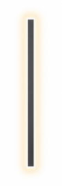 Klighten Lampa ścienna LED, długa lampa ścienna IP54, ciemnoszara 150CM/45W