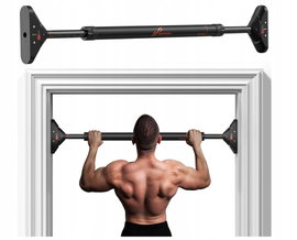 SPORTNEER DRĄŻEK DO PODCIĄGANIA, REGULOWANY 75-94 CM, BEZ ŚRUB, DO 200 KG