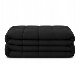 Vonia Koc obciążeniowy dla dorosłych 7 kg, kołdra czarny 150x200 cm UŻYWANY